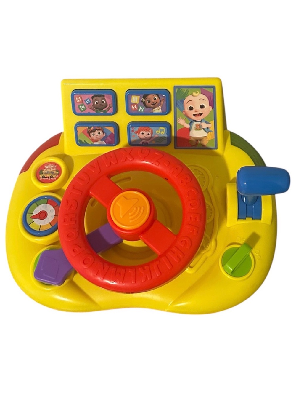 Cocomelon Learning Steering Wheel Interactive Toy
